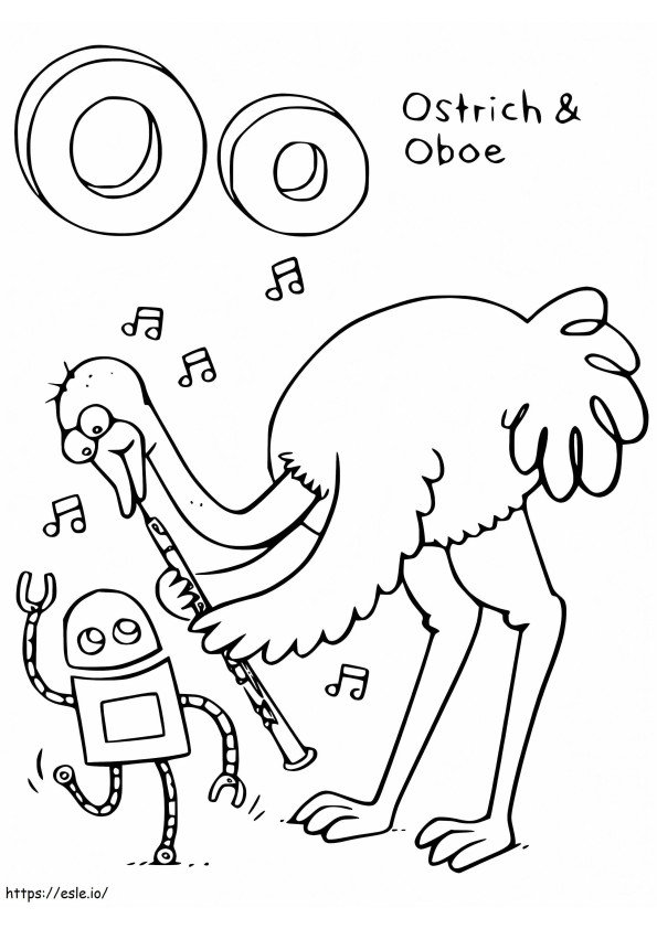 StoryBots 文字 O ぬりえ - 塗り絵