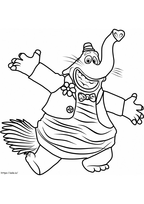 1532143104 Bing Bong Inside Out A4 coloring page