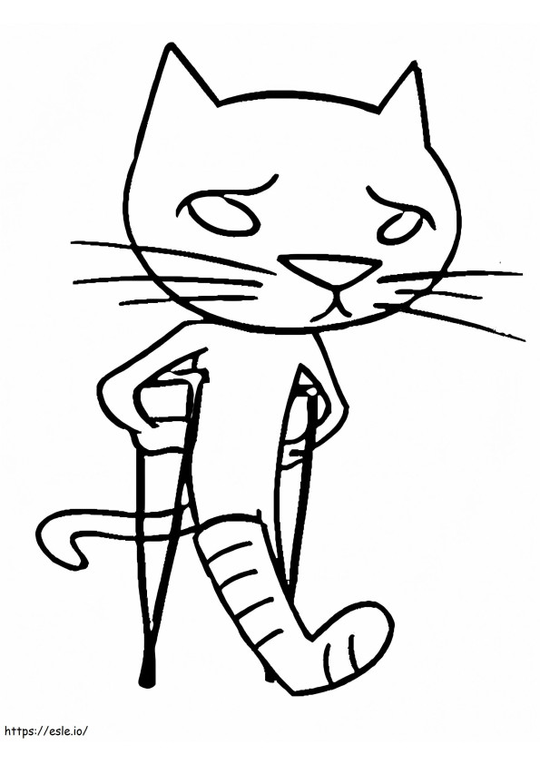 1585040323 Poor Kitty coloring page