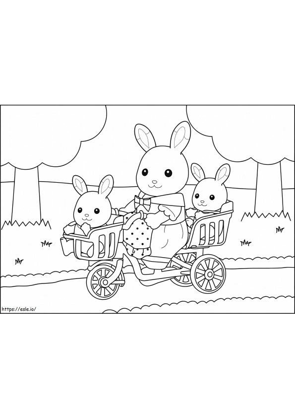 Sylvanian Families For Kid coloring page
