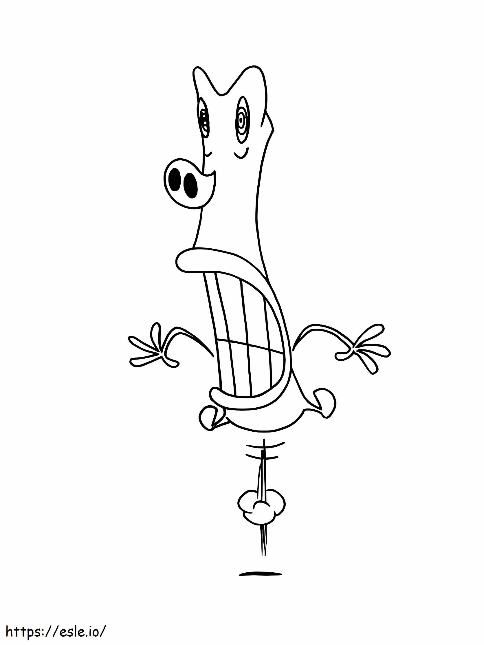 Space Goofs Etno Polino coloring page