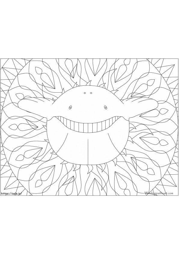 Wailord Pokemon 1 coloring page