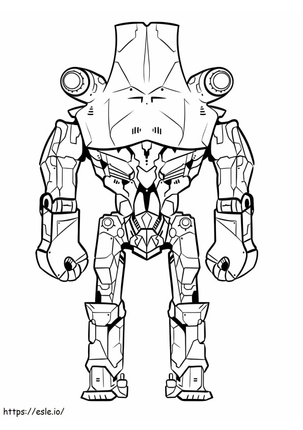 Cherno Alpha From Pacific Rim coloring page