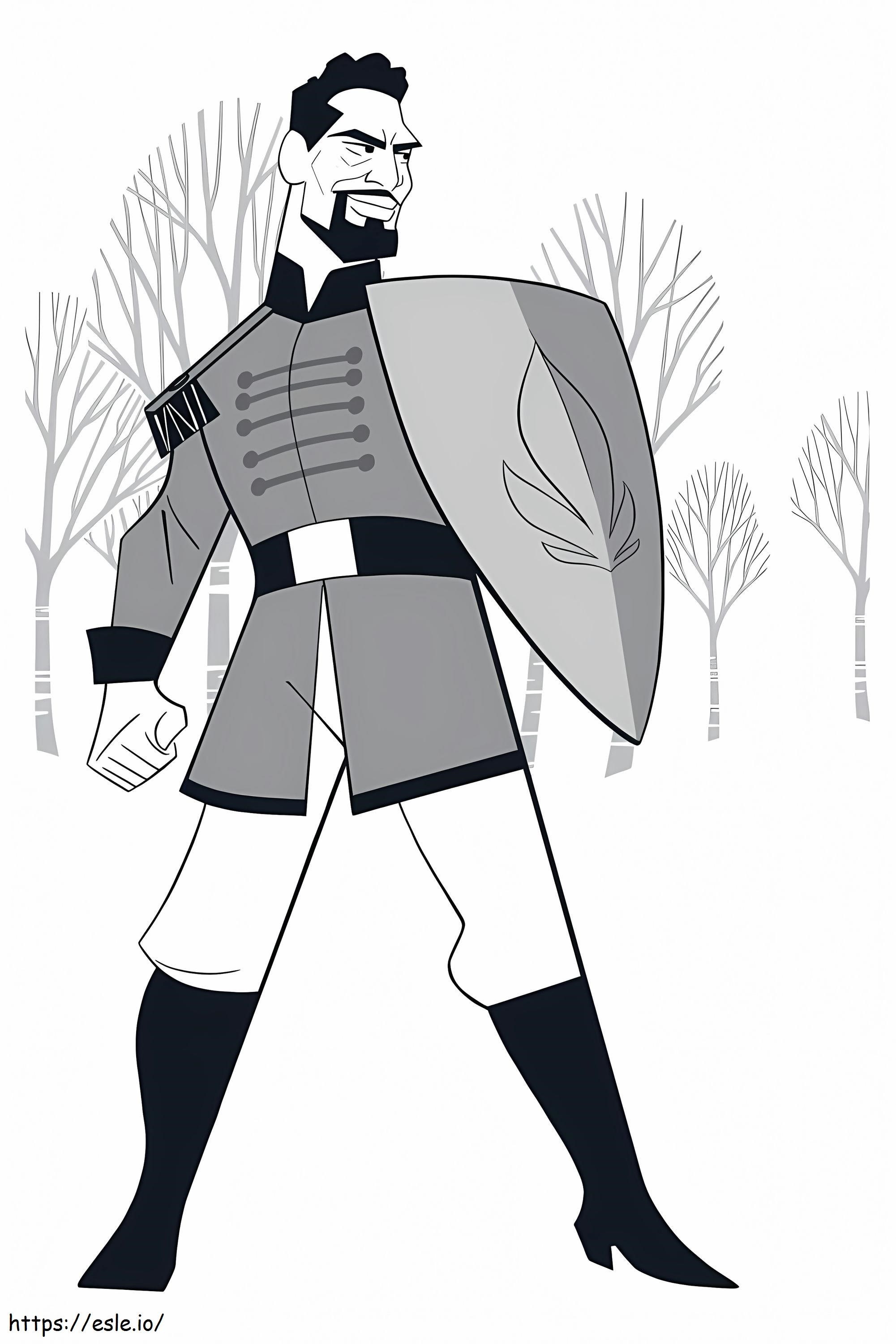 Lieutenant Destin Mattias 683X1024 coloring page