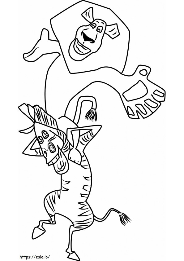 1530755257 Best Friend Alex And Martya4 coloring page