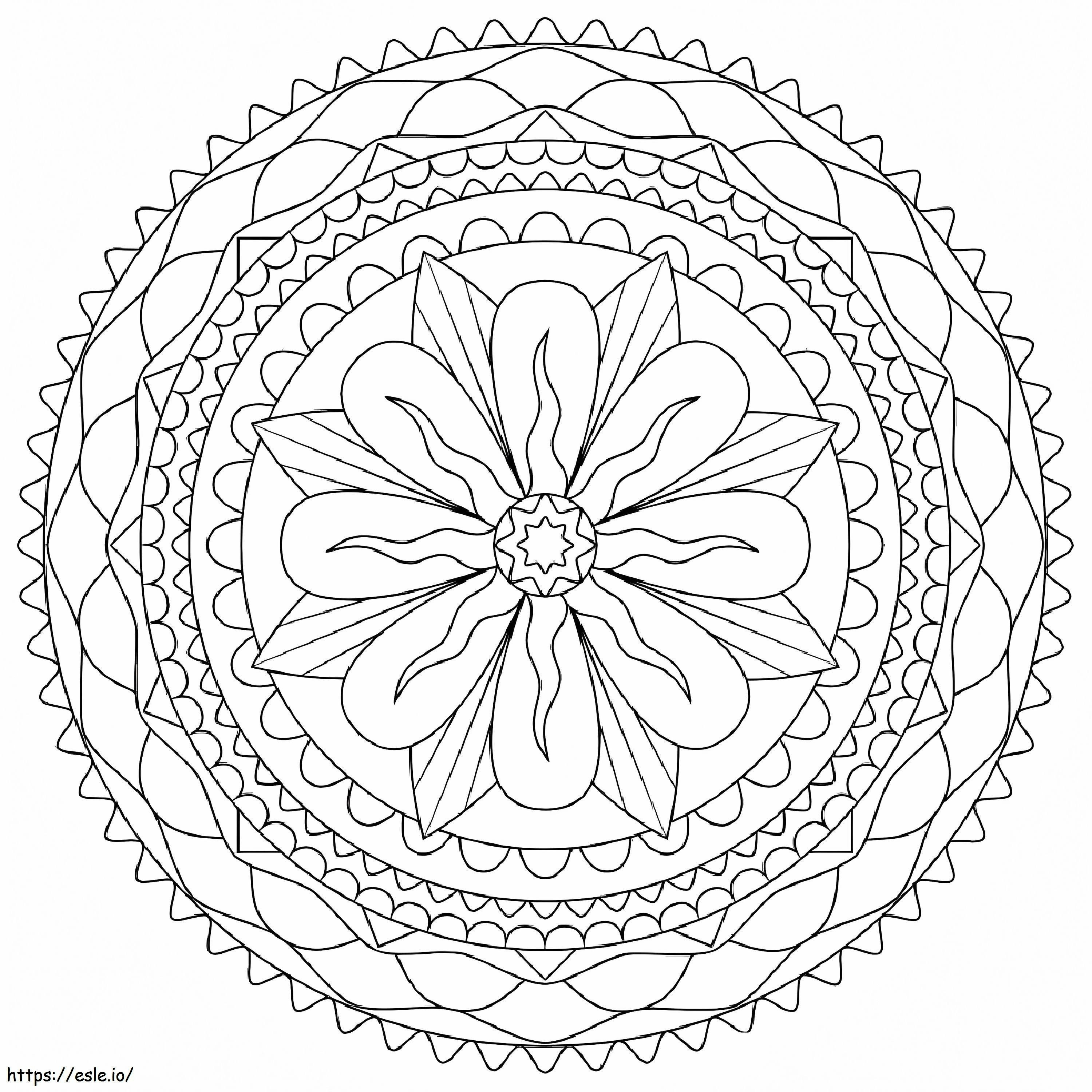 Printable Summary coloring page