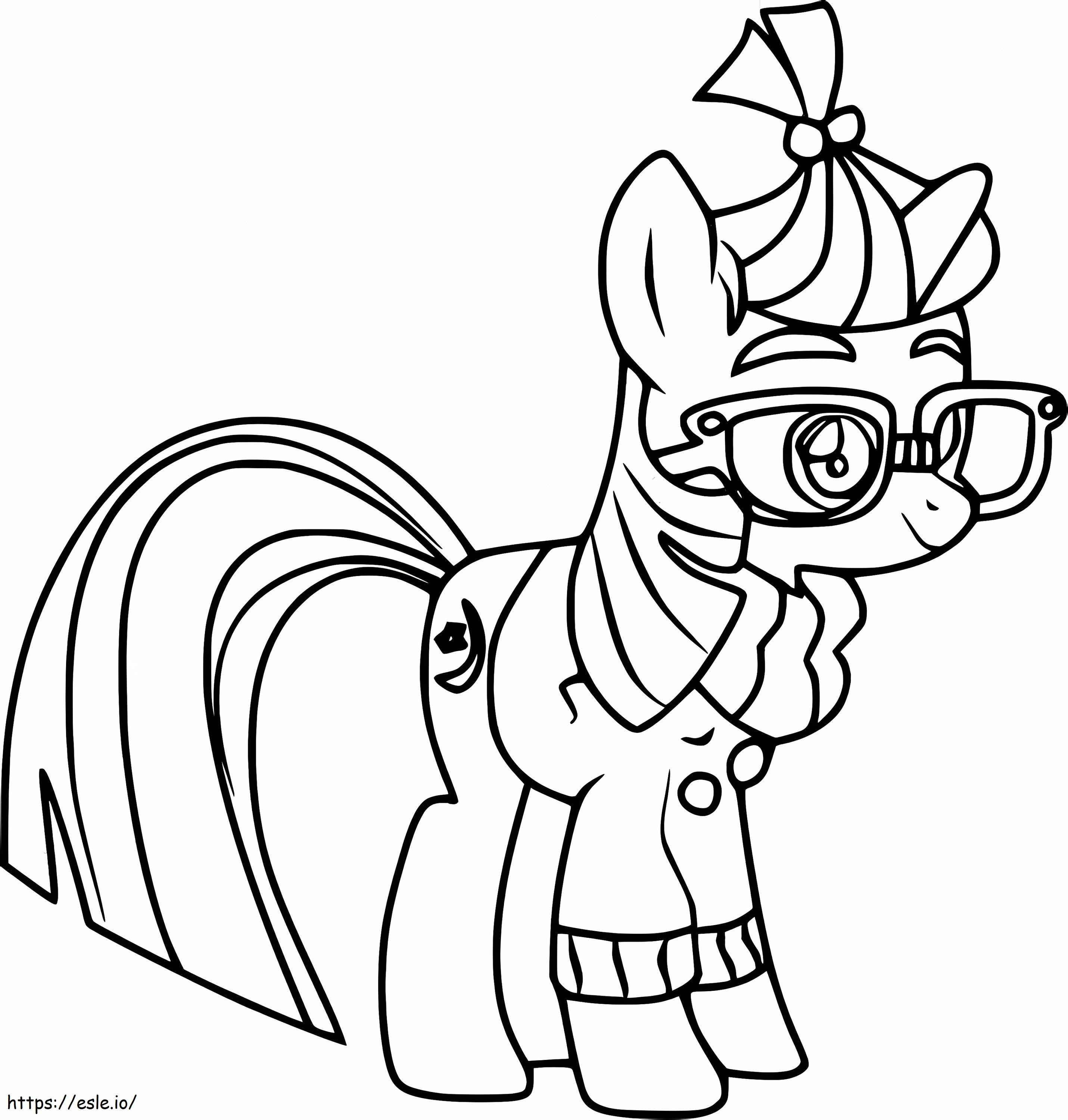Moon Dancer My Little Pony coloring page