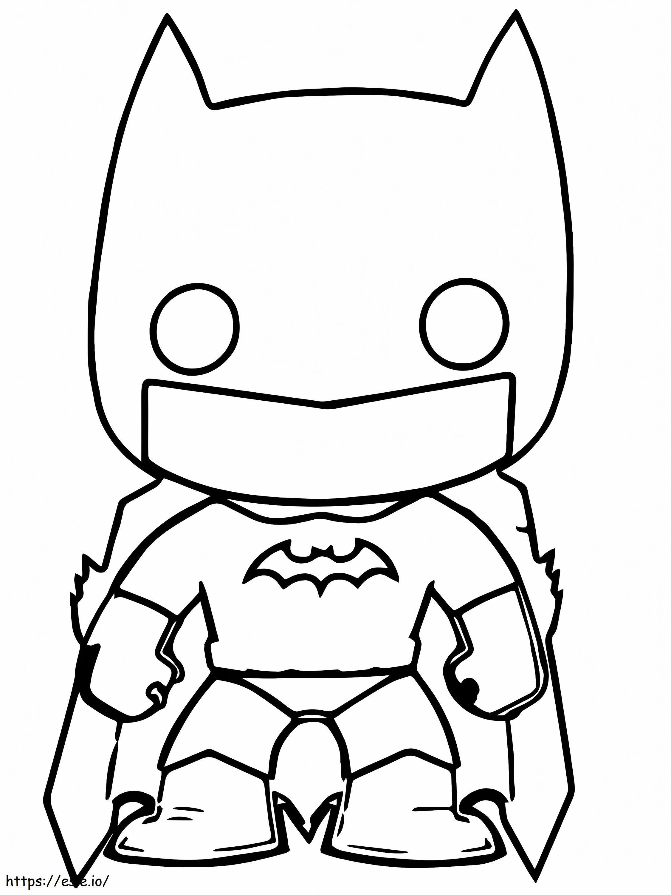 Homem Morcego Funko para colorir