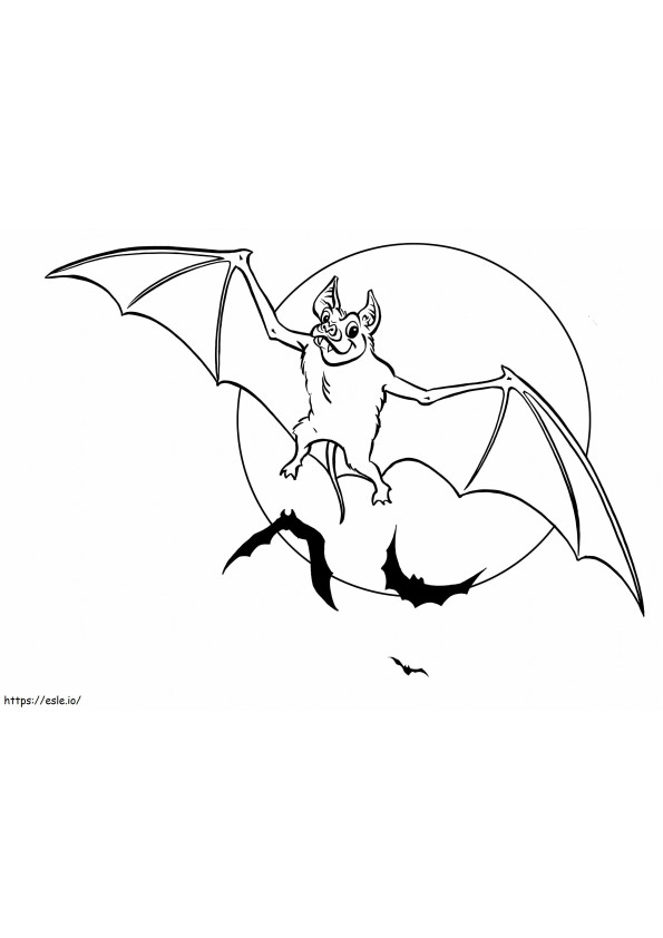 Good Bat coloring page