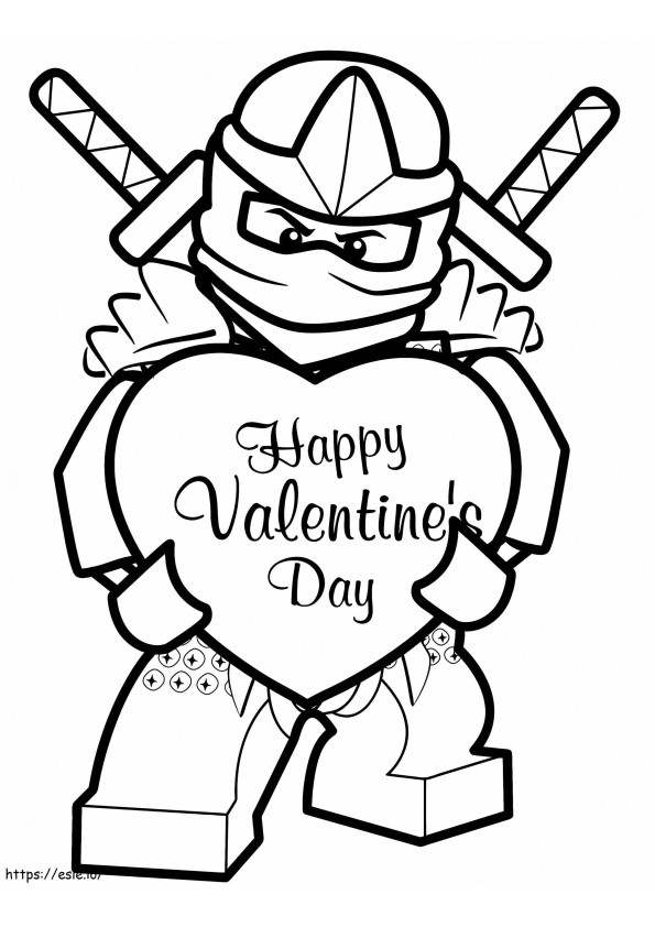 1526199344 Ninjago Valentines Daya4 de colorat