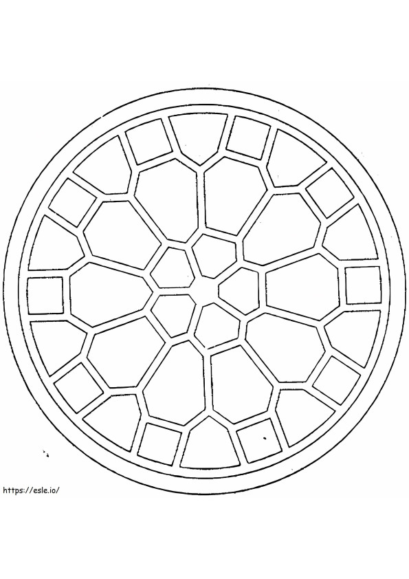 1572223220 Easy Geometric For Kids coloring page