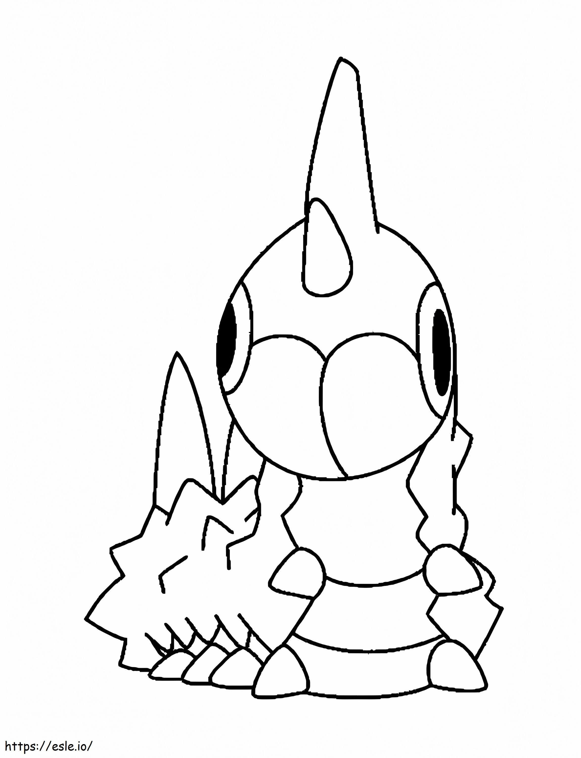 Wurmple Gen 3 Pokemon coloring page