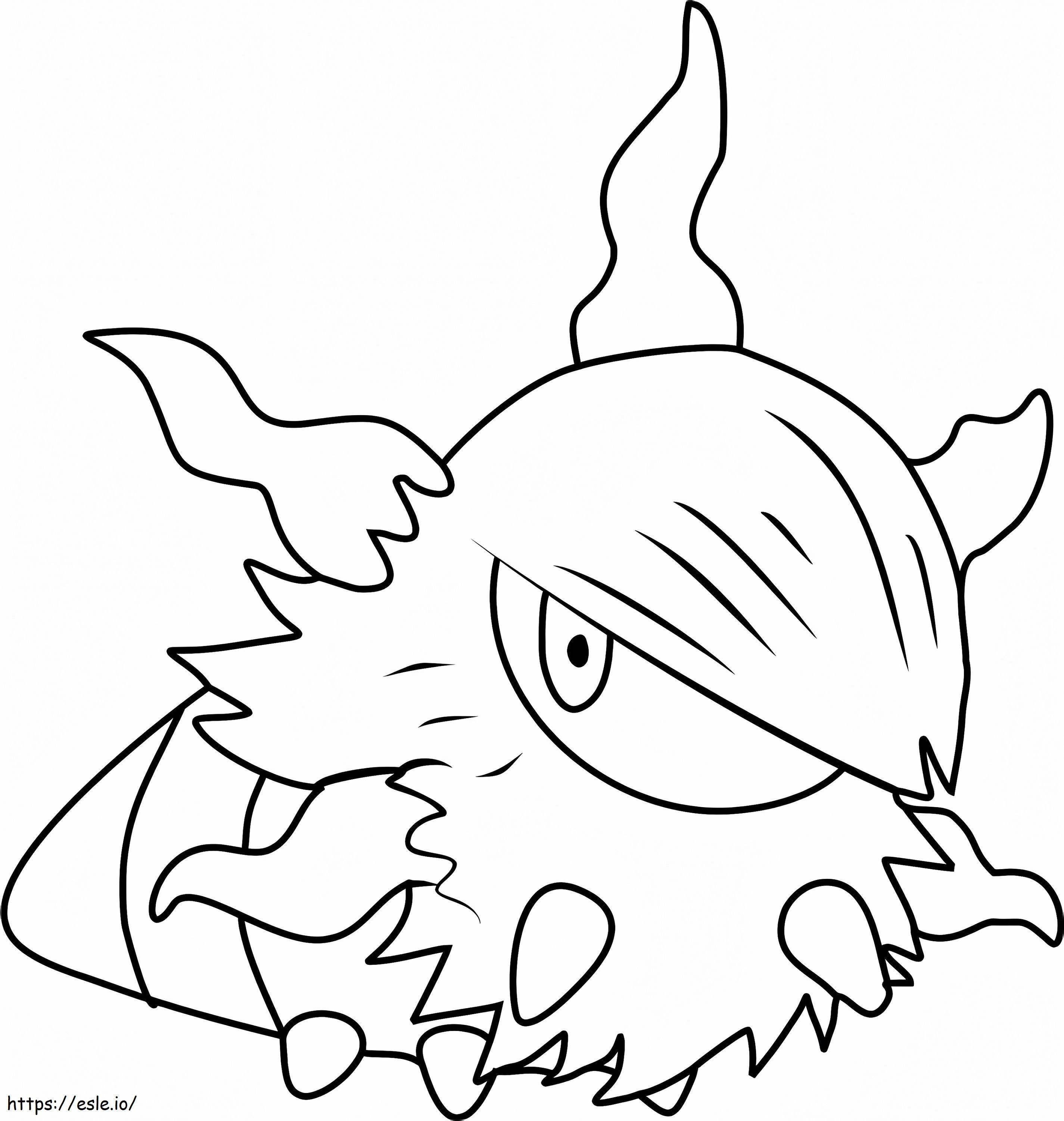 Larva Pokemon coloring page