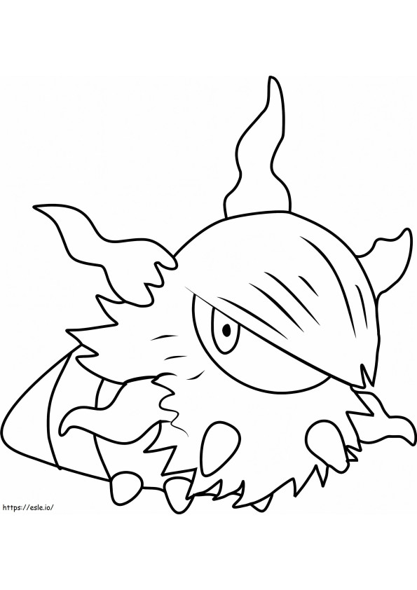 Pokemon Larwa kolorowanka