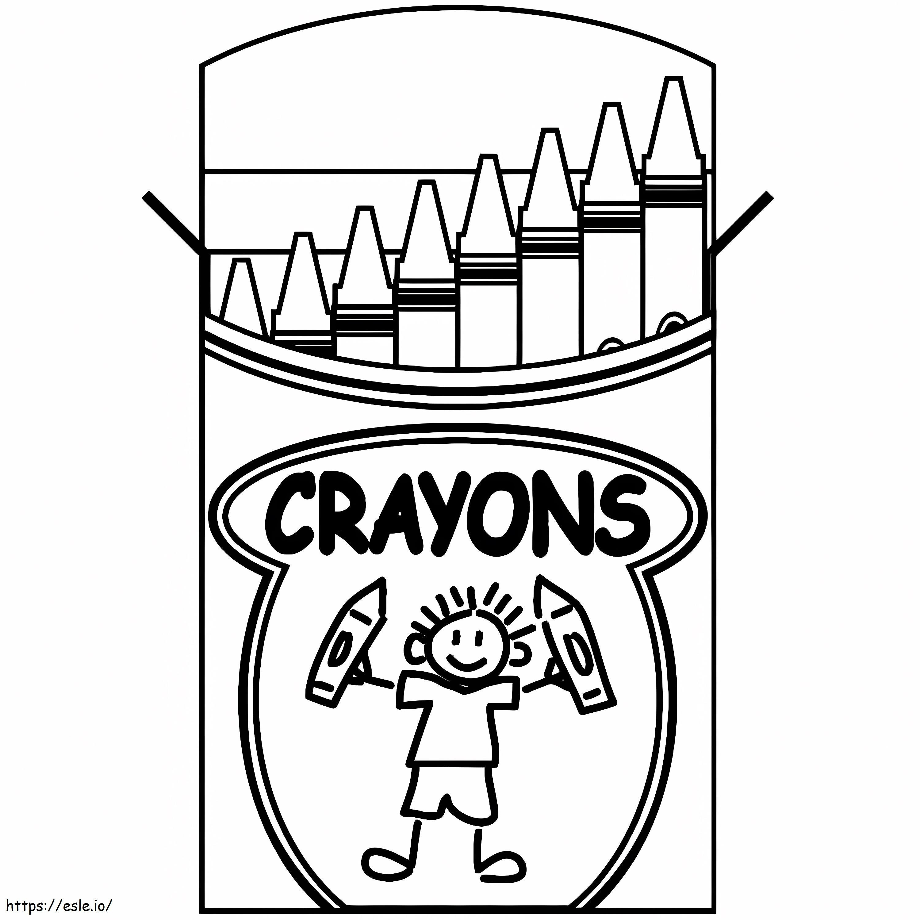 Crayola zsírkréták gyerekeknek kifestő