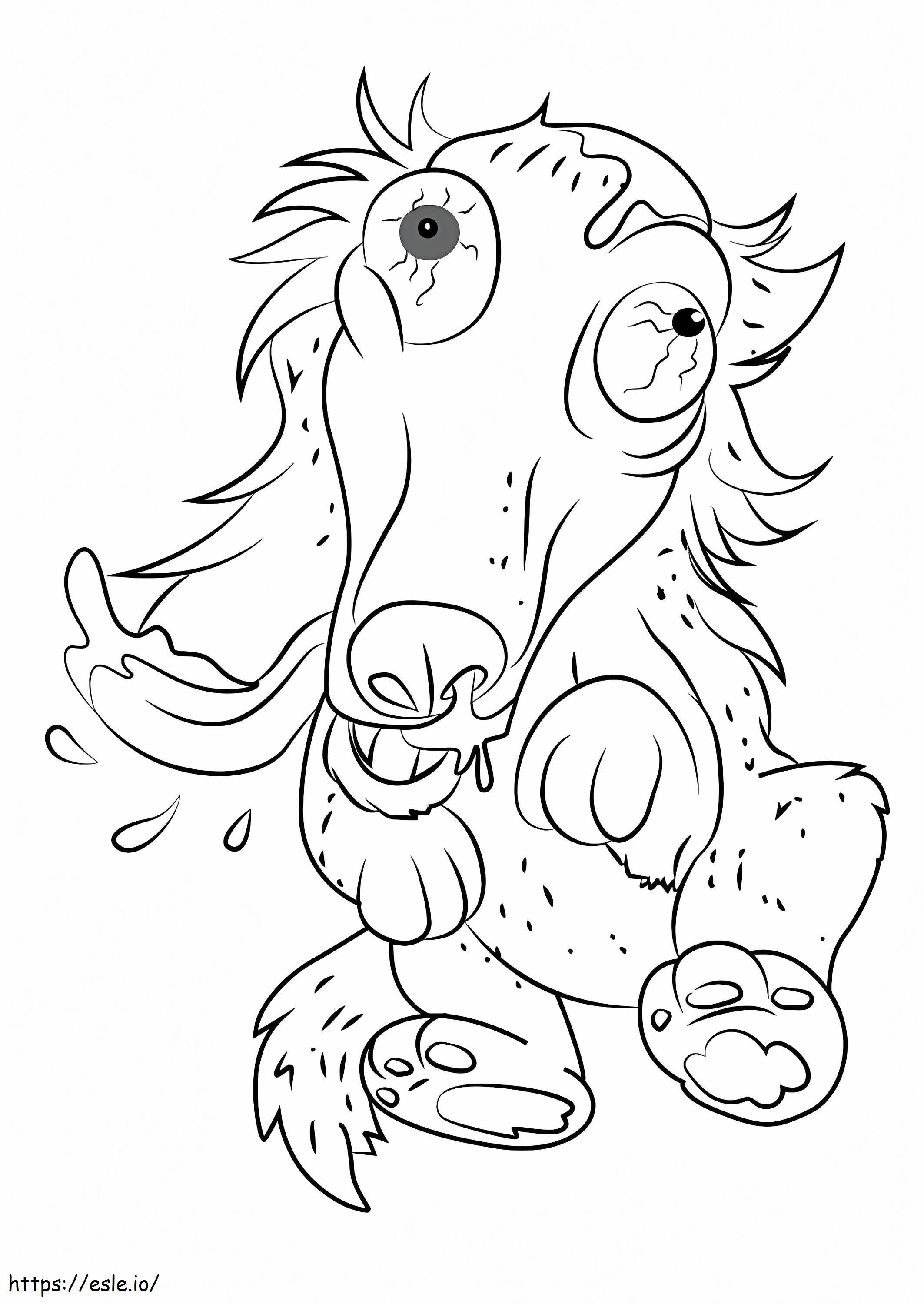 Awful Irish Setter coloring page