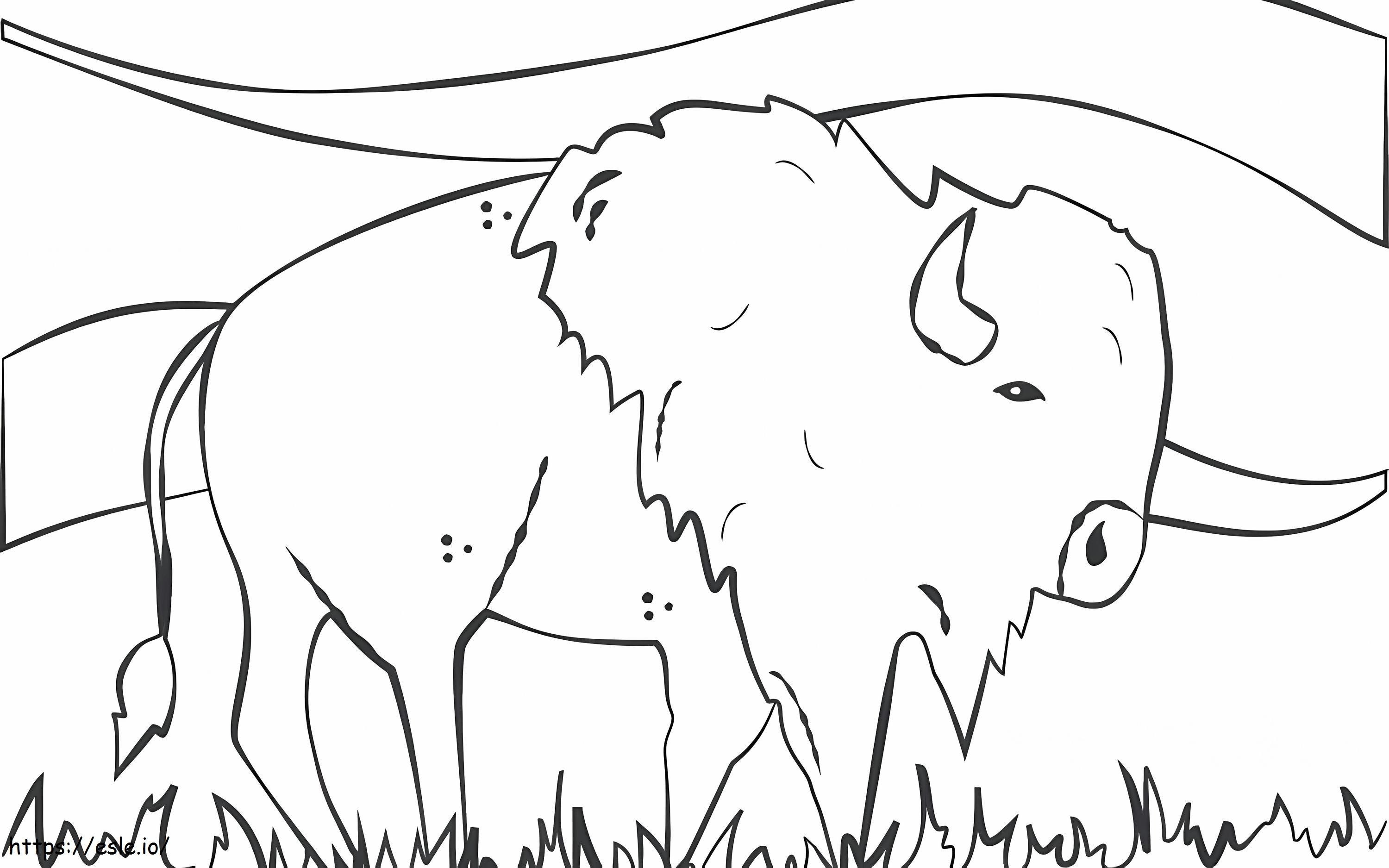 Buffalo De Lynnette coloring page