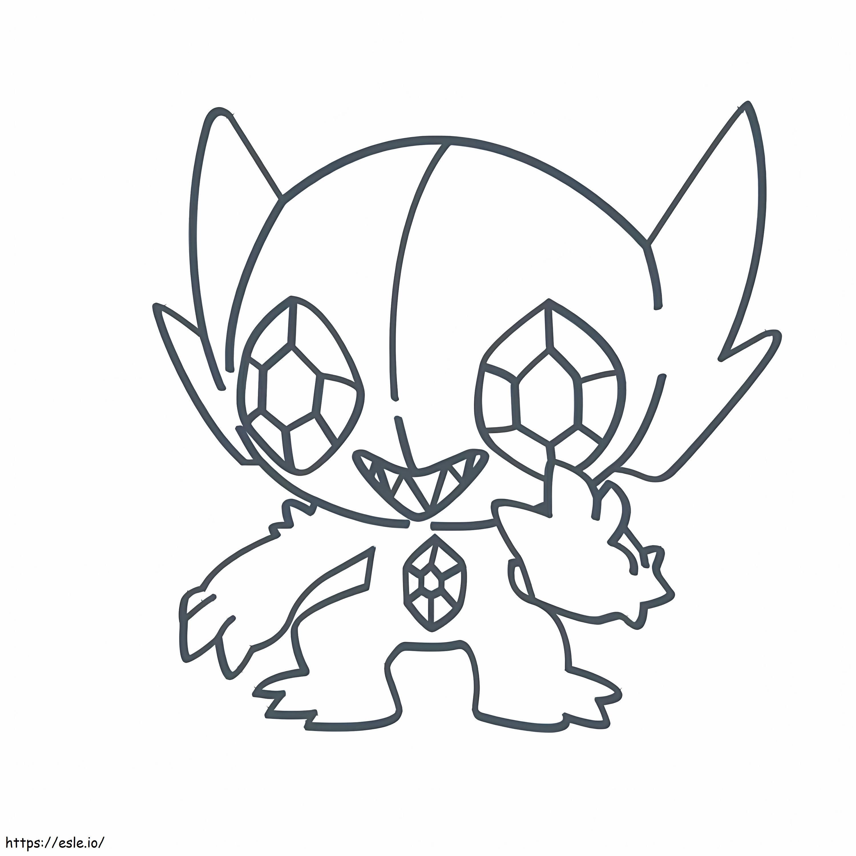 Sableye 6 ausmalbilder
