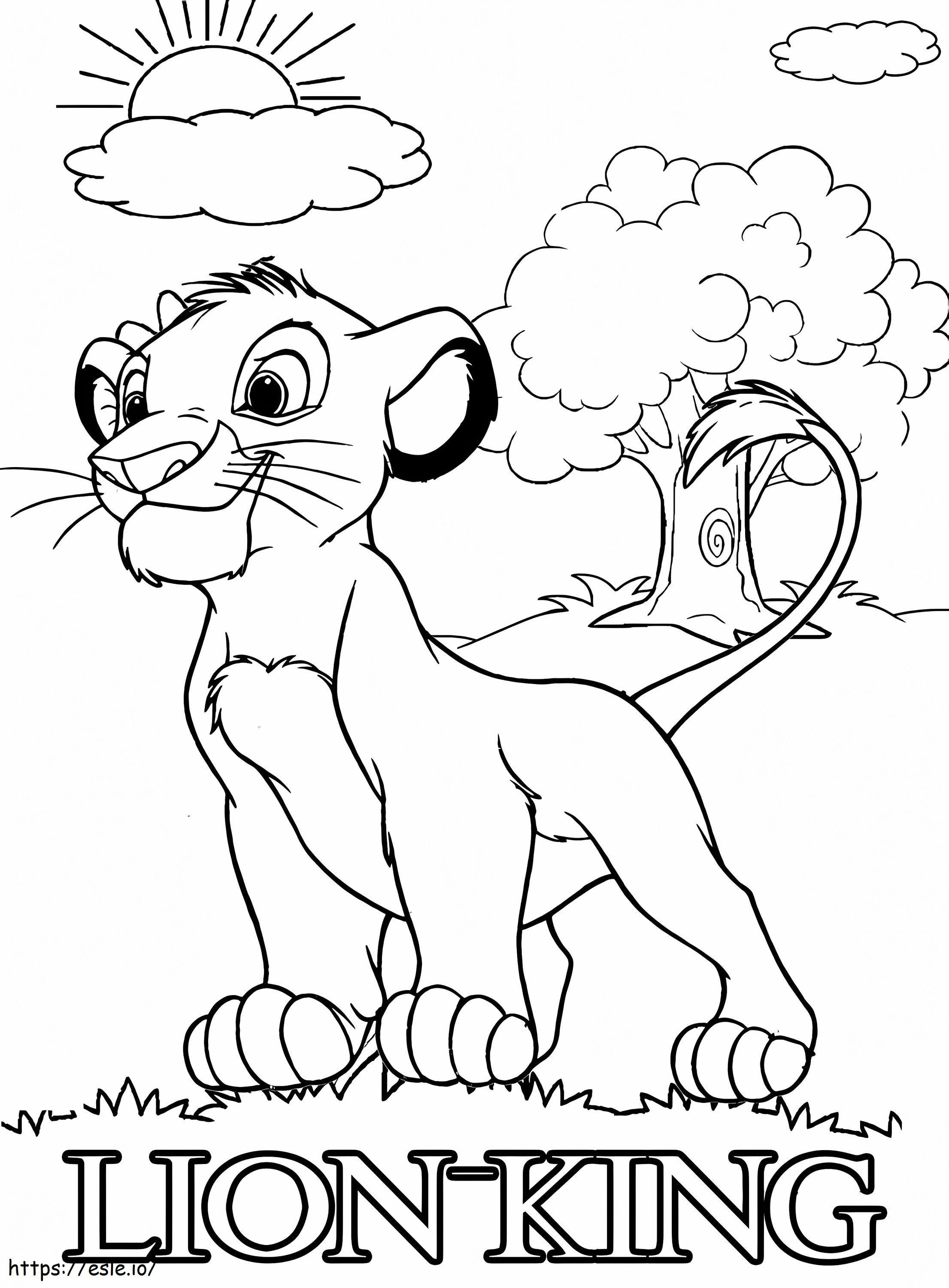 1583142509 Kleurboek Staggeringn Simba en leeuw vel Nala Disney The Lots of Detail Guard Dogo geschaald 1 kleurplaat kleurplaat