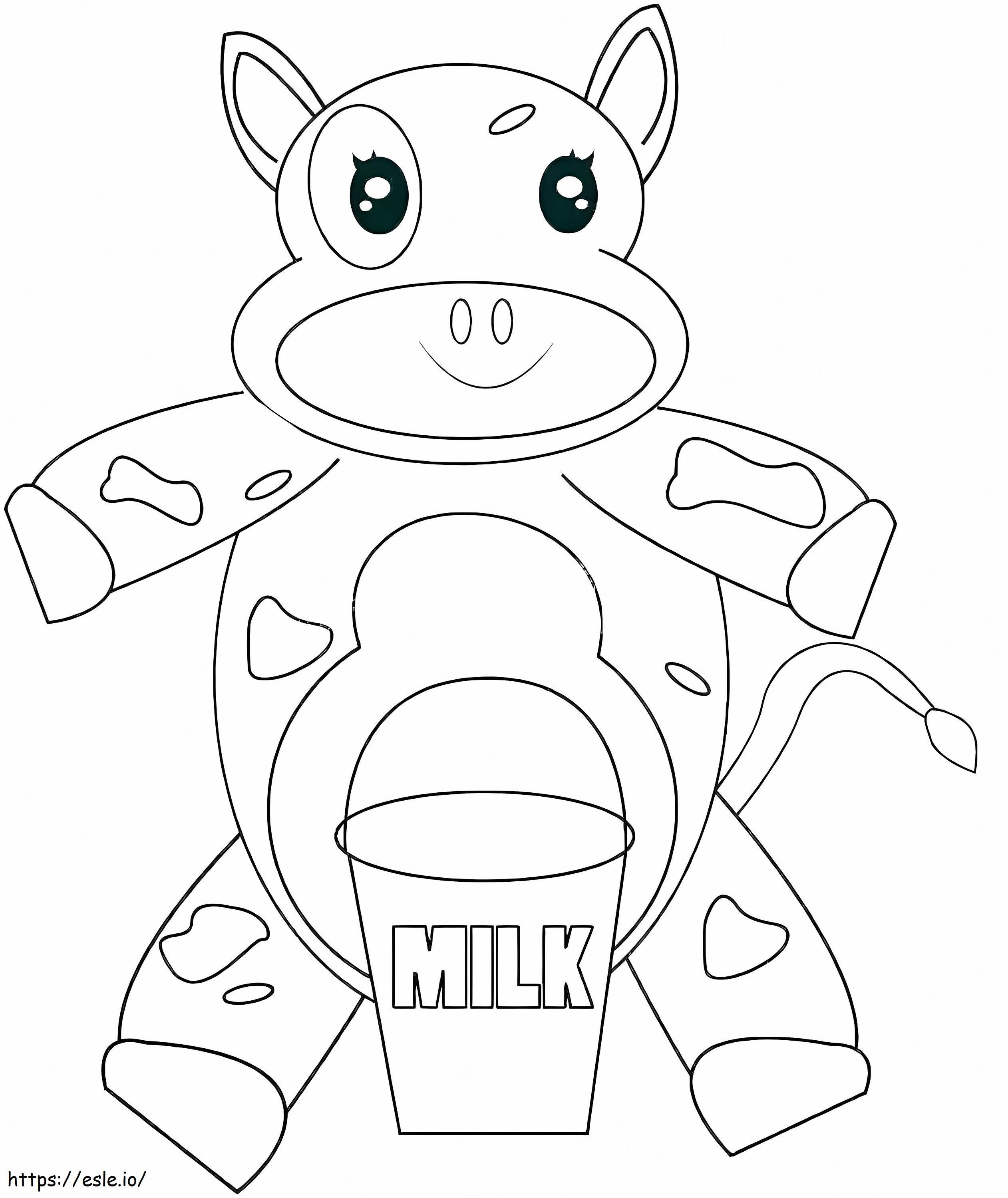 Coloriage 1570527081 Feuilles de coloriage de vache Livre de vache Feuilles de coloriage de dessin animé de vache de vache pour les tout-petits à imprimer dessin