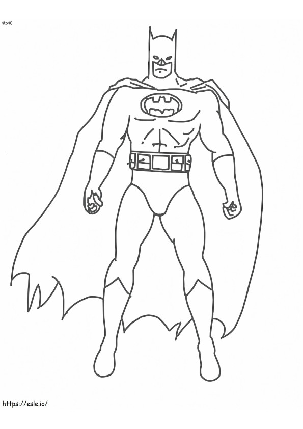 Batman Básico para colorir