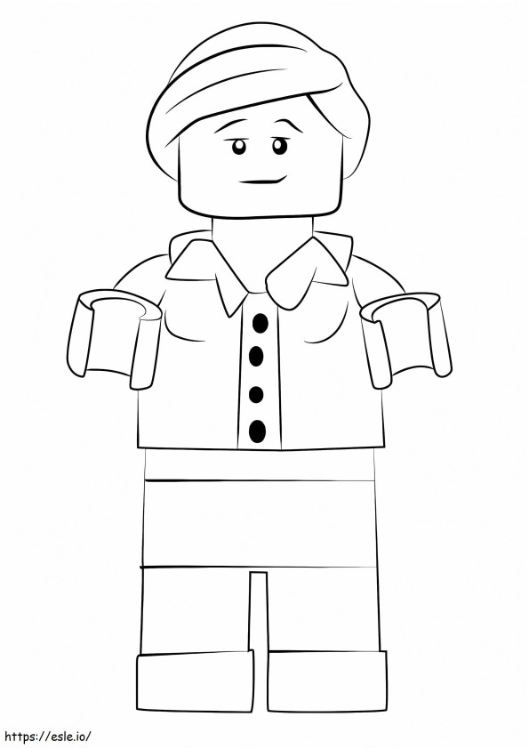 Lego Ninjago Patty coloring page