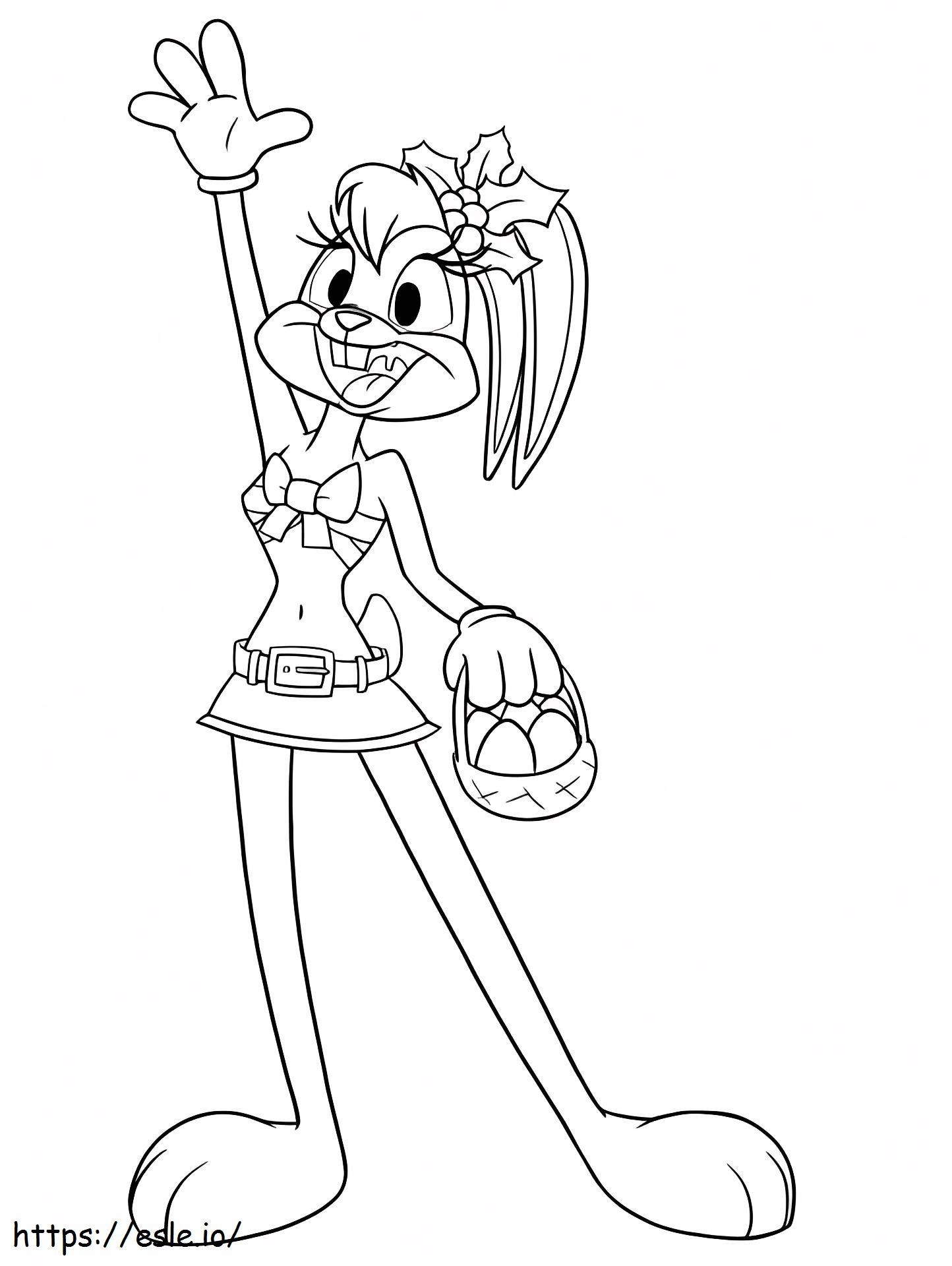 1533094172 Lola Says Hello A4 coloring page