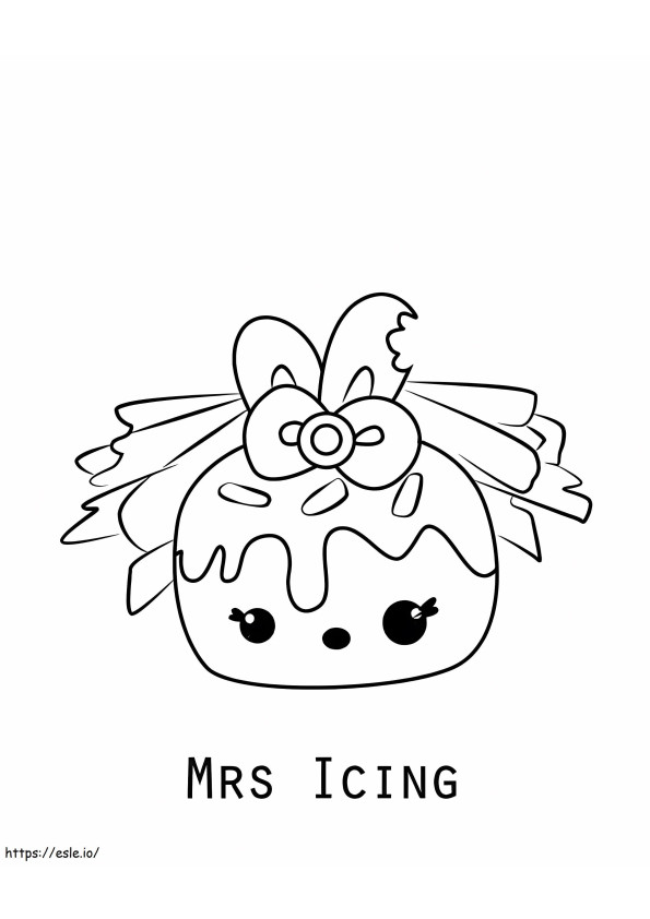 Mrs. Cherry In Num Noms coloring page