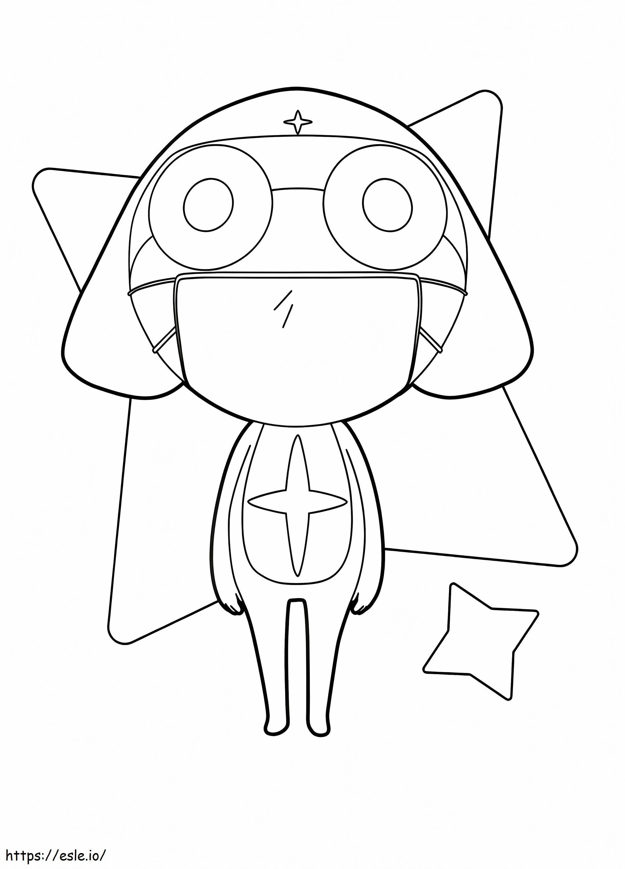 Dororo From Keroro Gunso coloring page