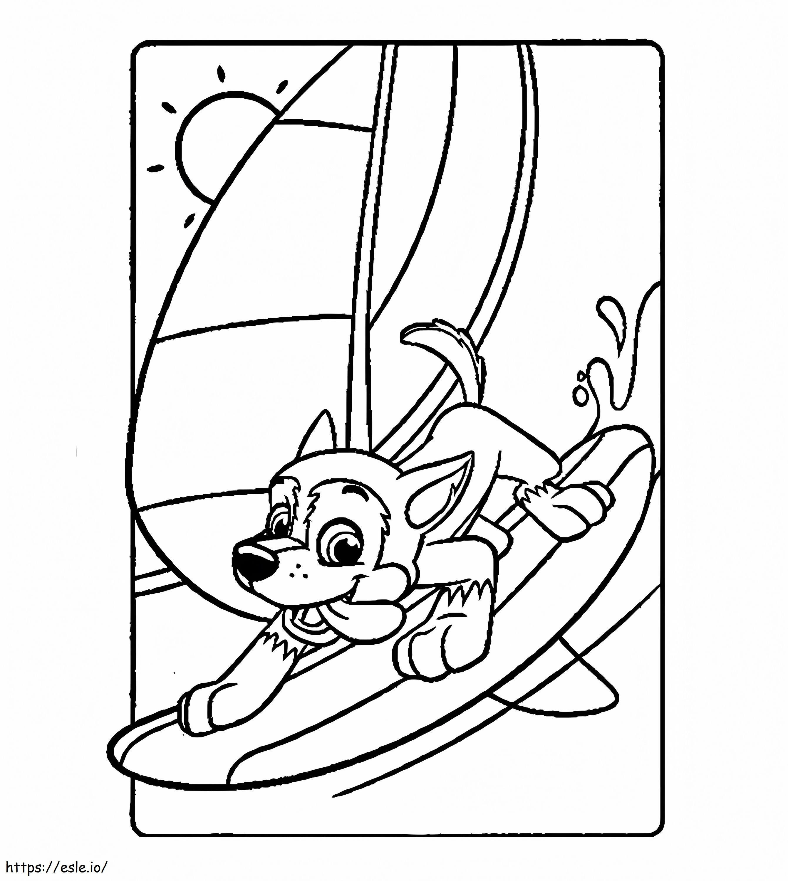 Chase Paw Patrol 36 coloring page