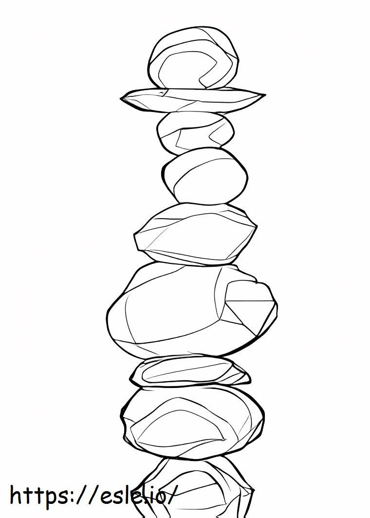Mountain Stone coloring page