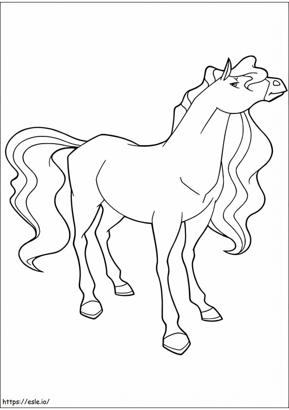 Horseland 6 coloring page