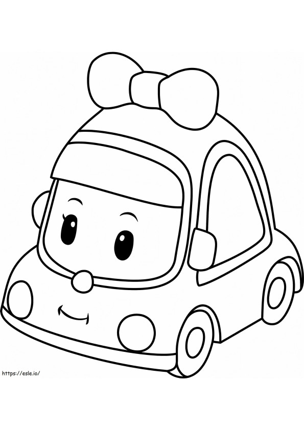 Mini Smiling coloring page