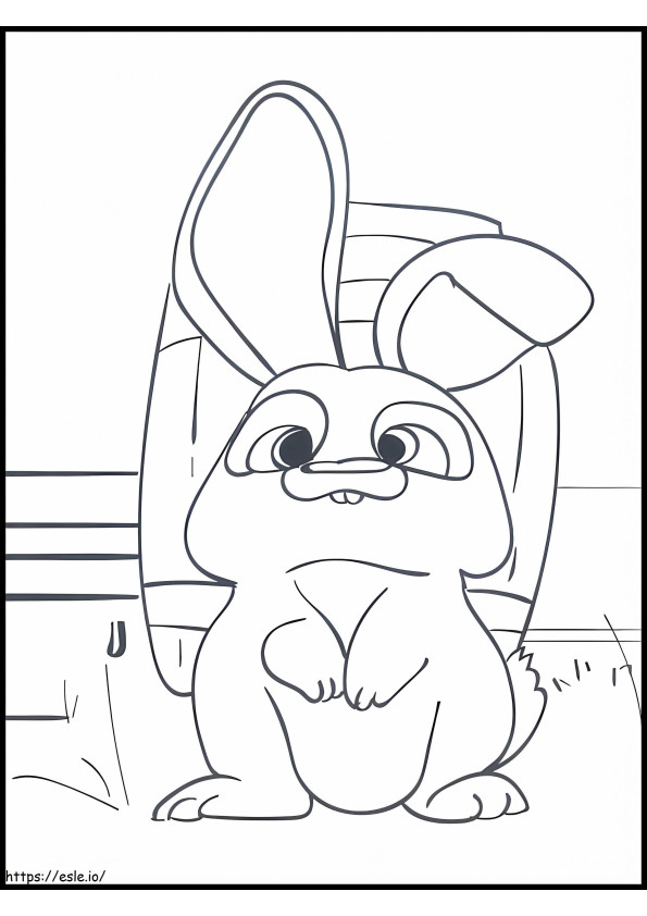 Ferdinand'S Bunny coloring page