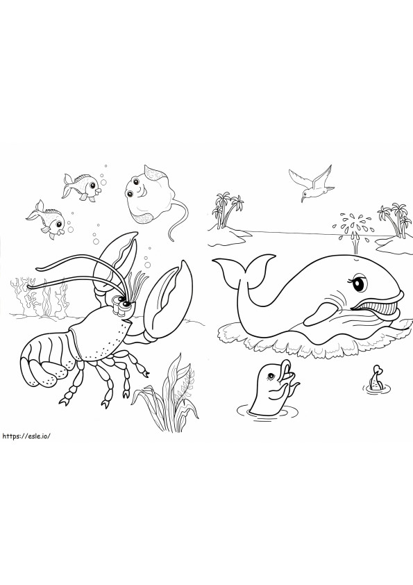 Ocean Printable coloring page