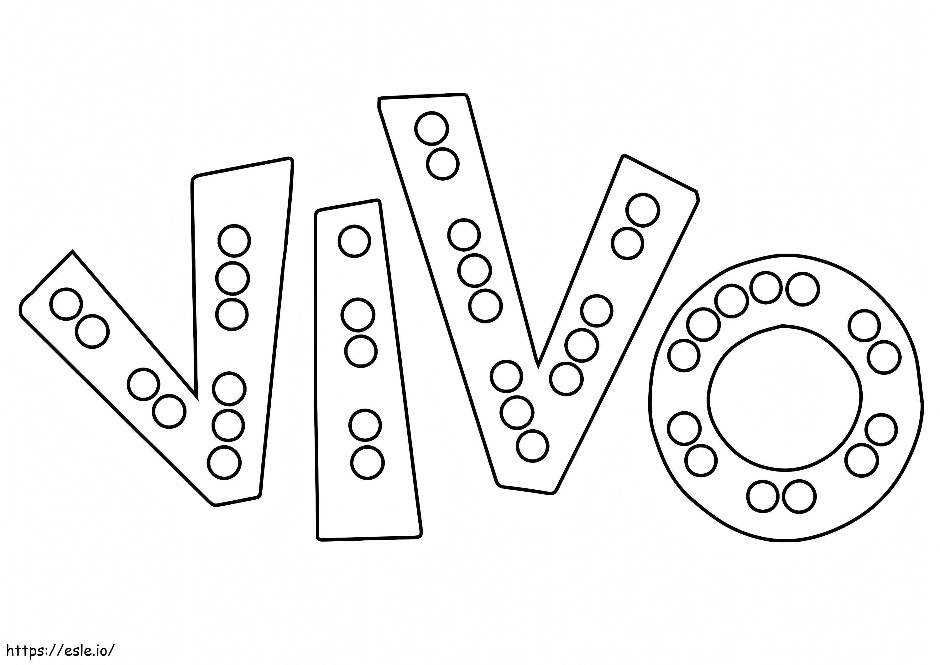 Netflix Vivo -logo värityskuva