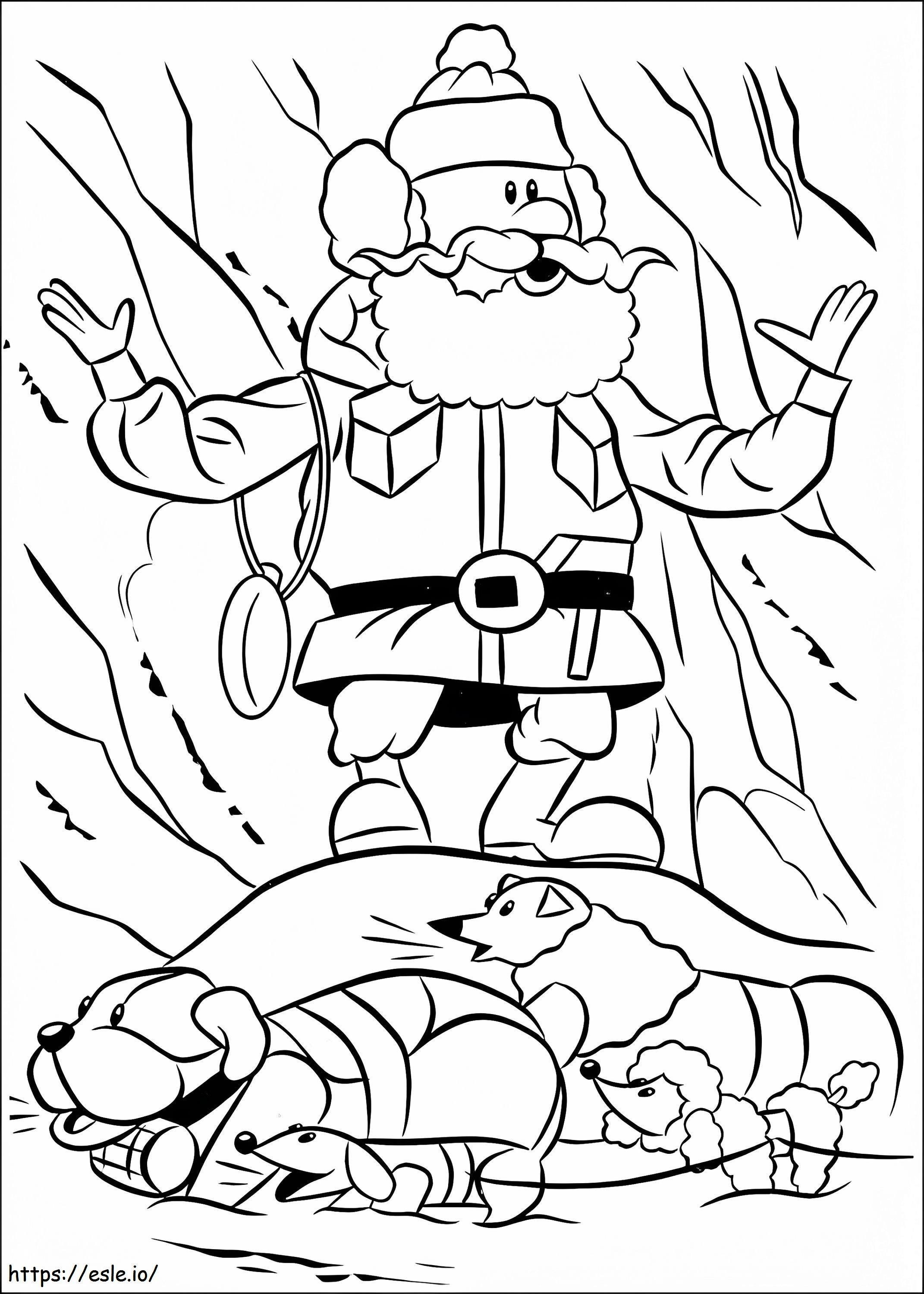 Yukon Cornelius 2 coloring page