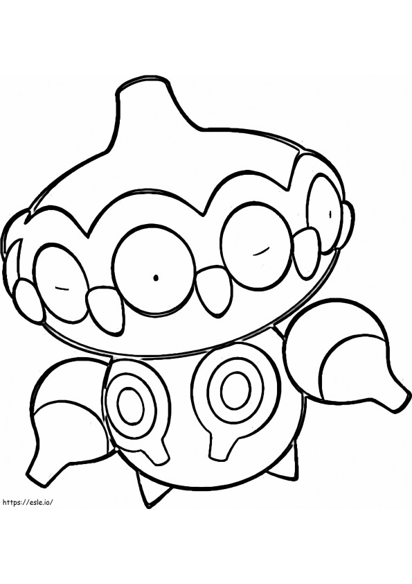 Free Claydol Pokemon coloring page