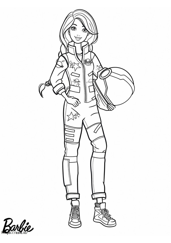 Barbie Lastronaute