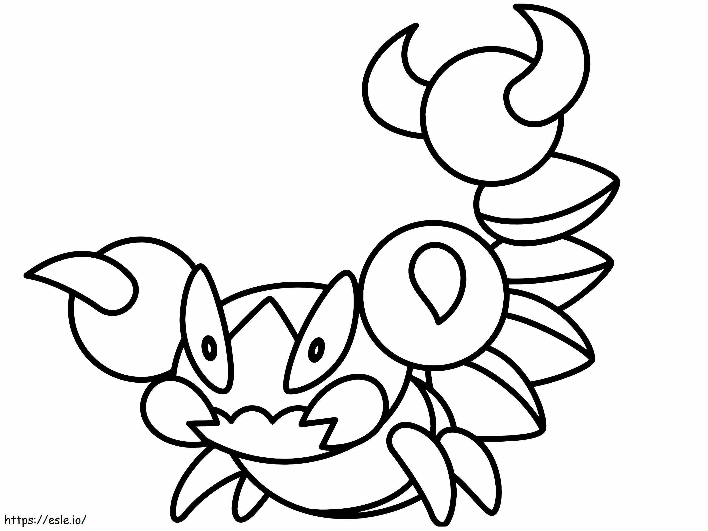 Shell Pokemon coloring page