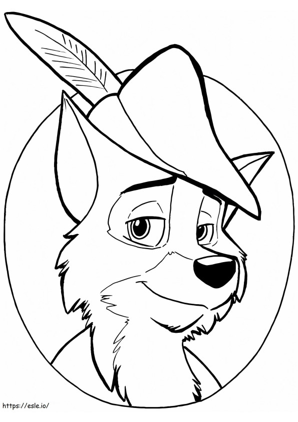 Robin Hood 1 para colorir