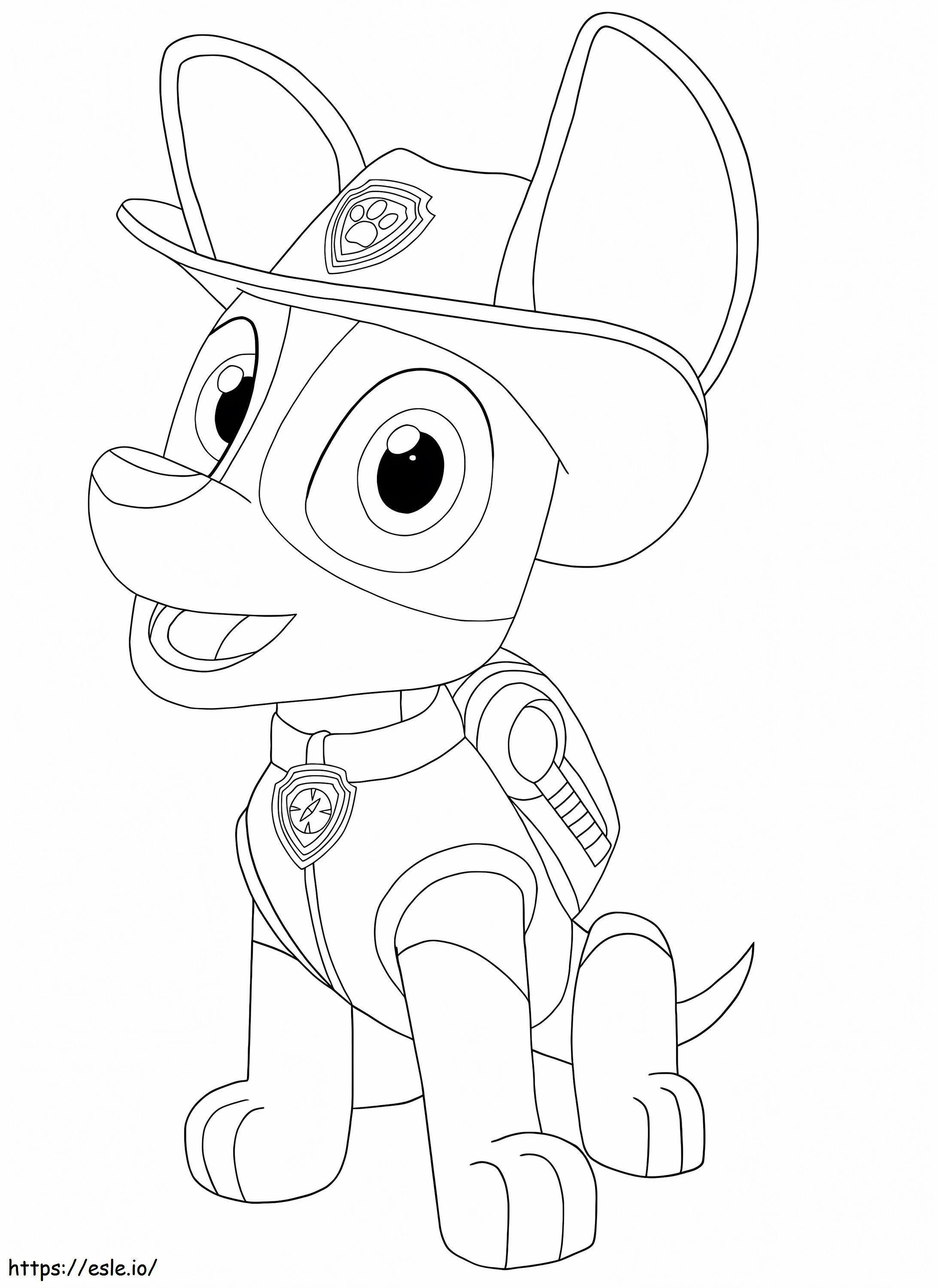 Adorable Tracker coloring page