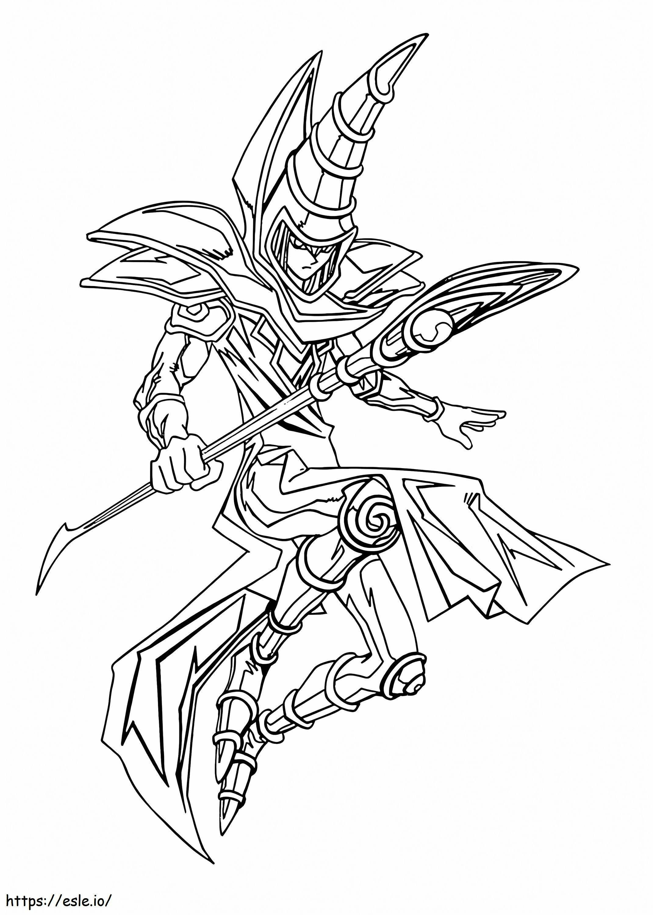 Yu Gi Oh 15 coloring page