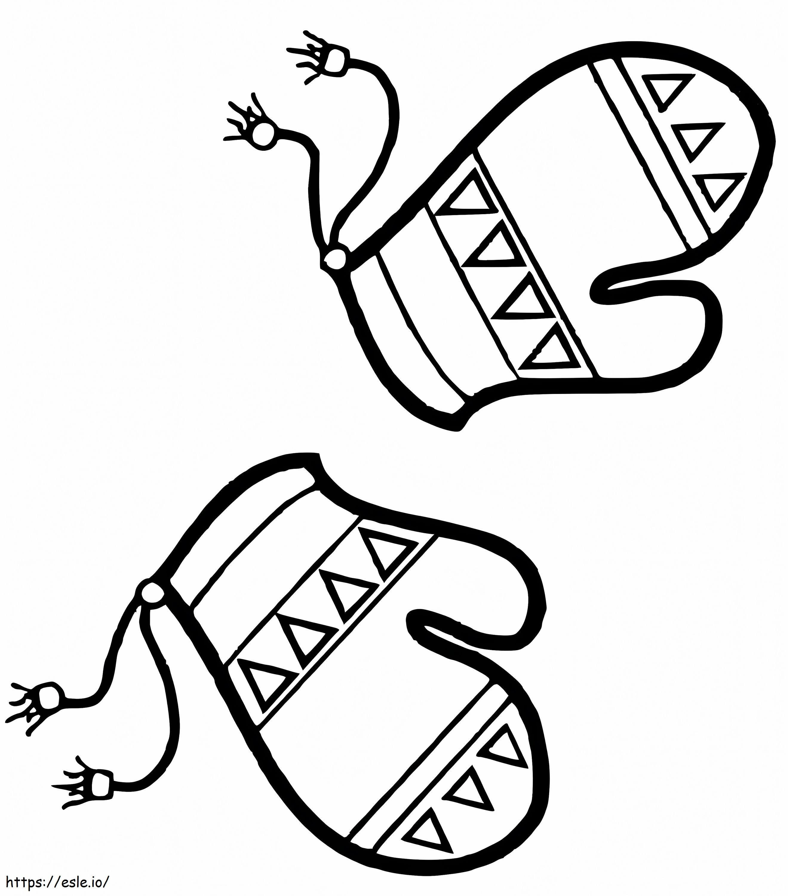 Mittens To Print coloring page