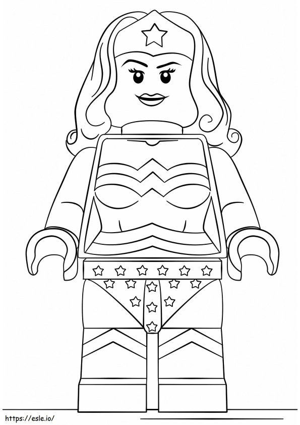 Coloriage 1562549688_Lego Dc Wonder Woman A4 à imprimer dessin