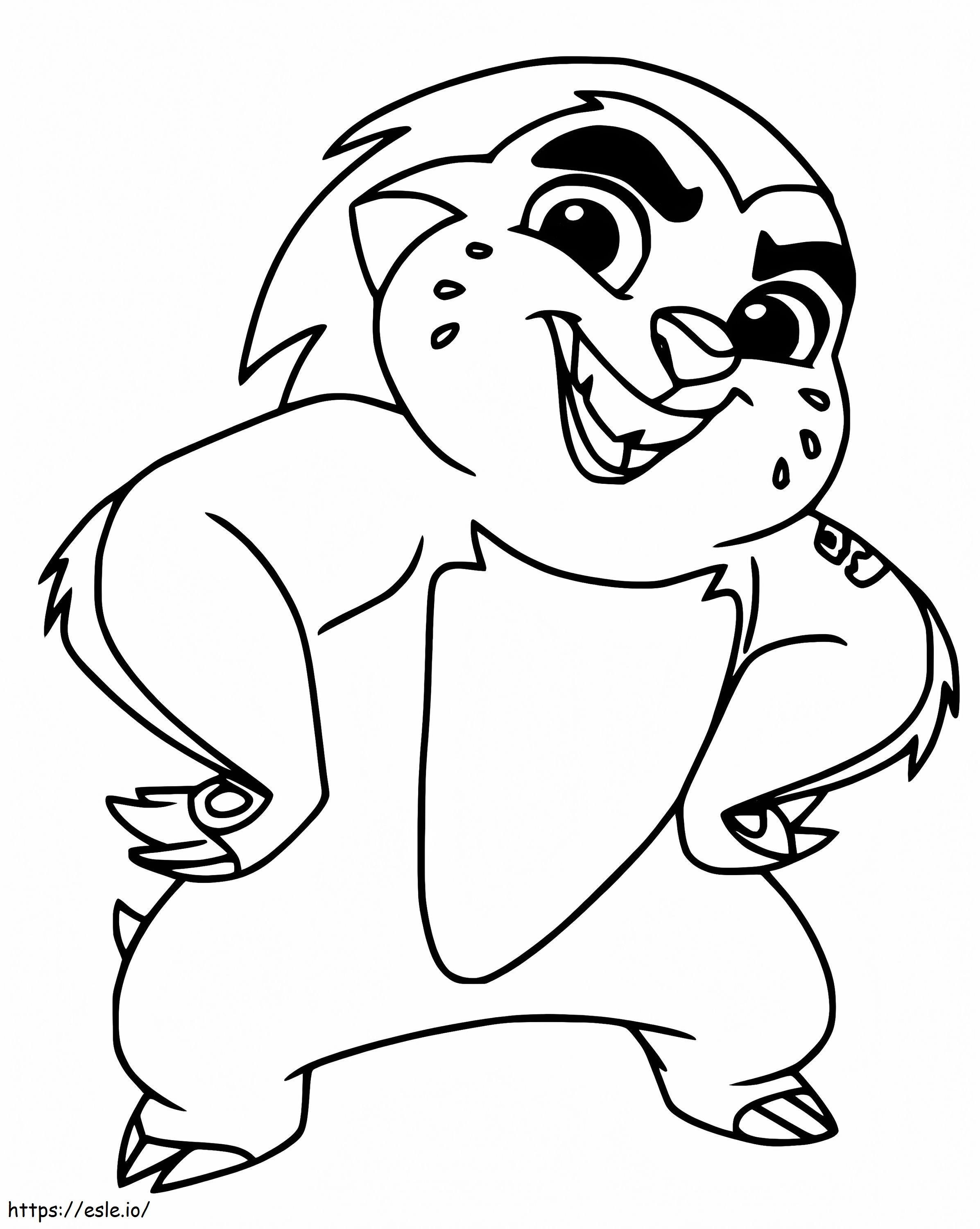 Bunga The Lion Guard coloring page