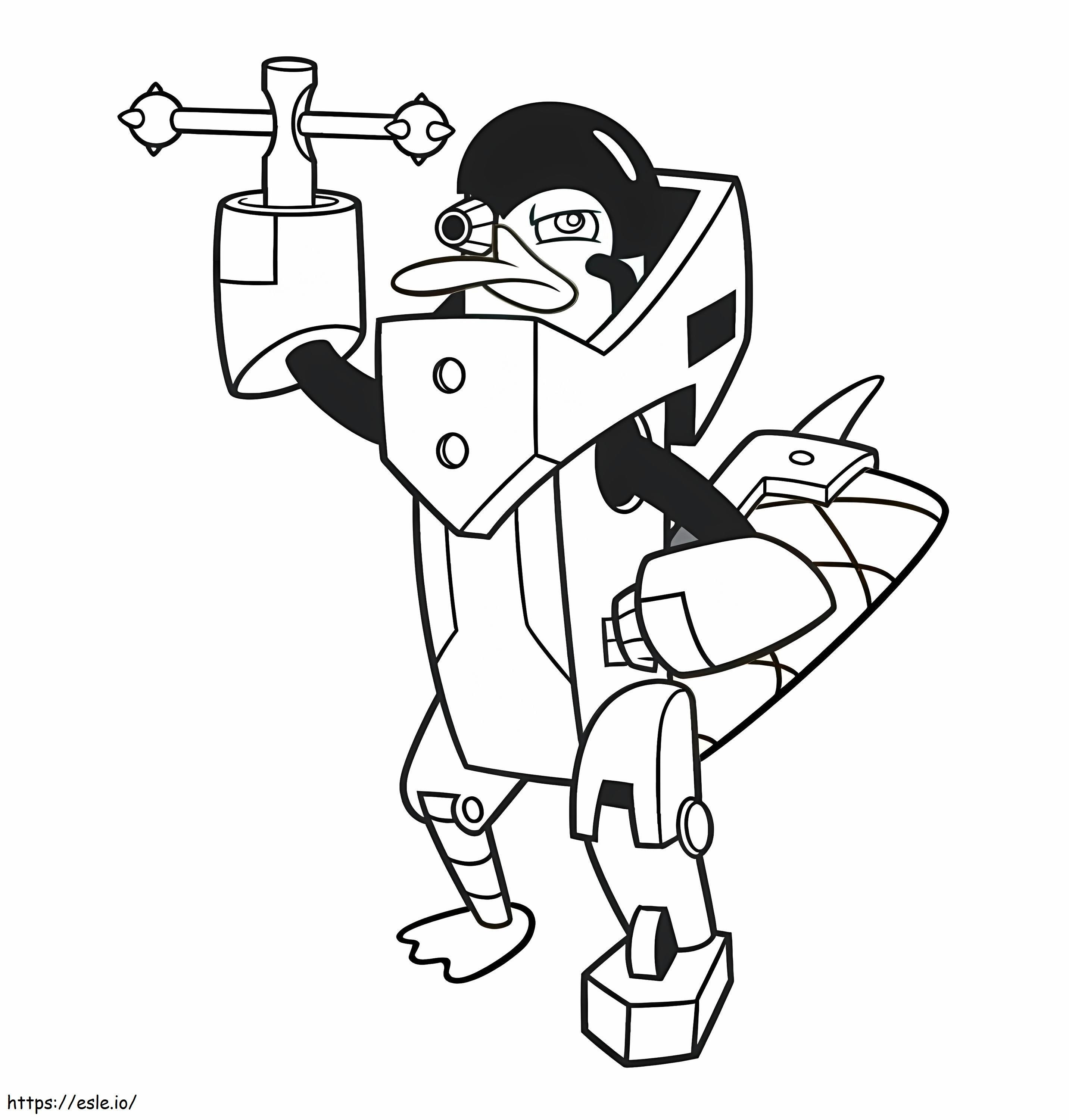 Showcase Perry coloring page