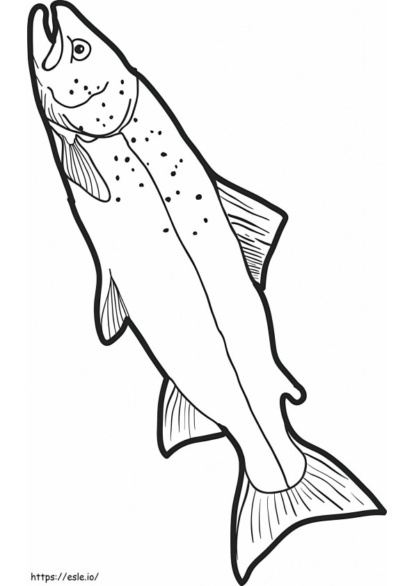 Nice Fish coloring page