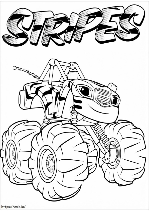 1533873334 Stripes Smiling A4 coloring page