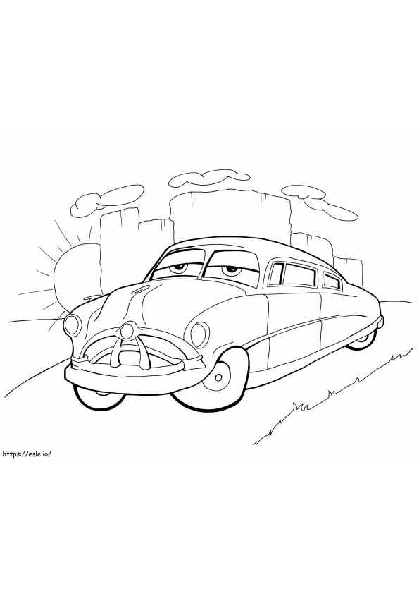 Doc Hudson coloring page